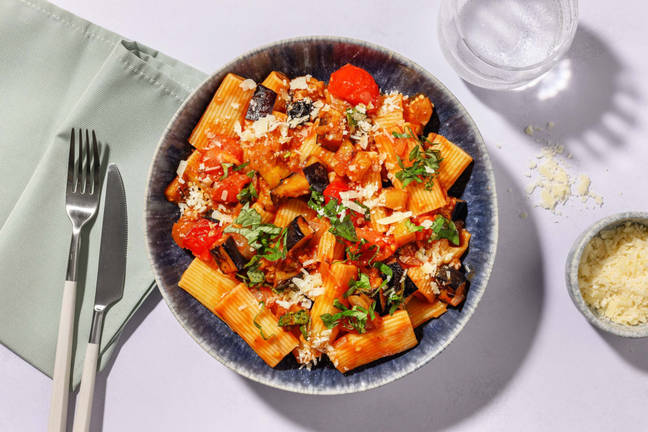 Rigatoni alla Norma et Parmigiano Reggiano