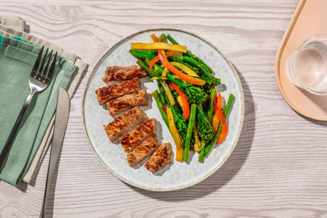 Beef Rump & Chilli Garlic Oil