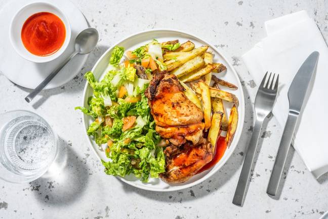 Hot Honey Spiced Chicken Thighs