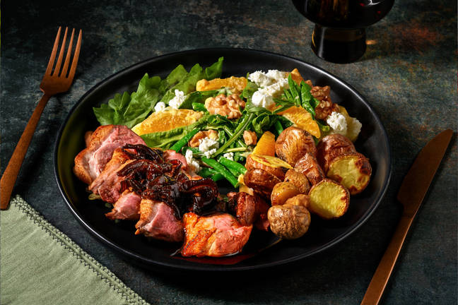 Deluxe Duck Breast & Crispy Chat Potatoes