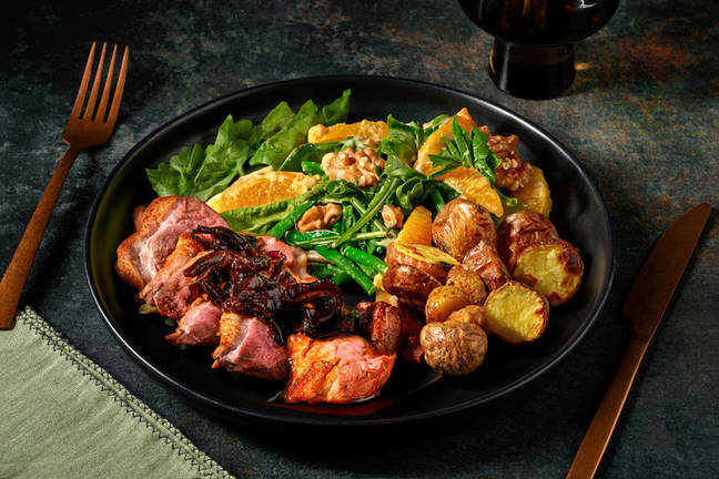 Deluxe Duck Breast & Crispy Chat Potatoes