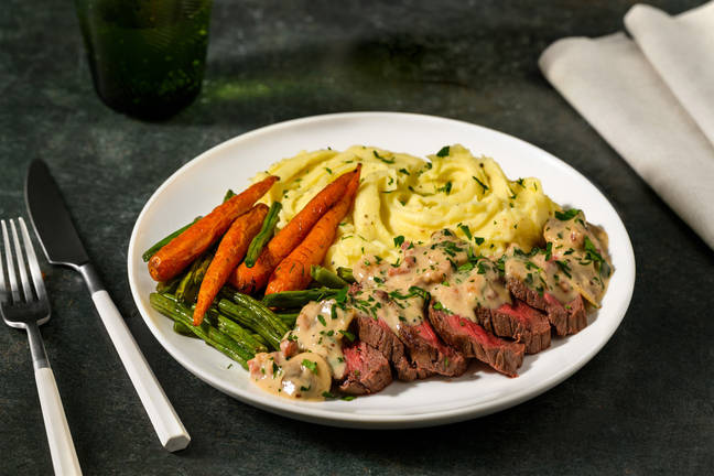 Premium Sirloin Tip & Creamy Mash