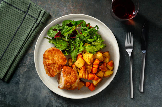 Cordon bleu maison : jambon & mozza