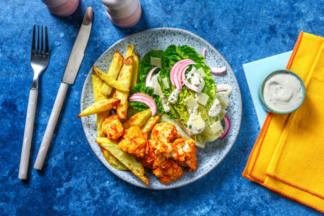 Buffalo-glasert blomkål