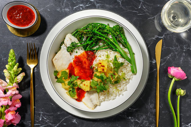 Pan-Fried Sea Bream and Miso-Maple Sauce