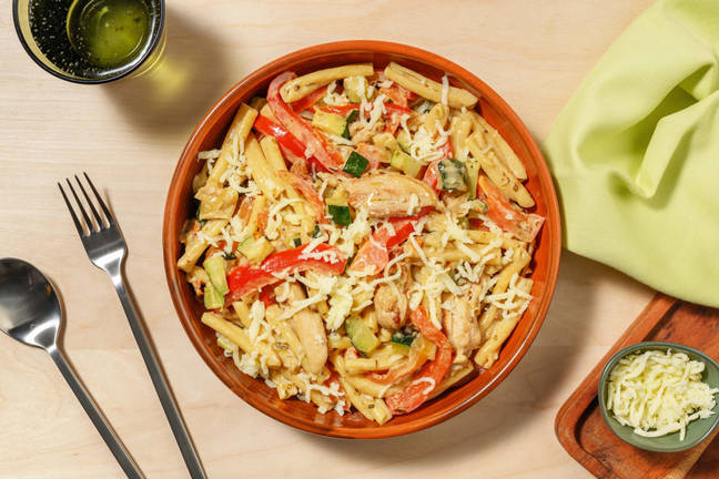 Casarecce au poulet à la crème