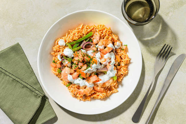 Piri-piri garnalen met tomatensalsa