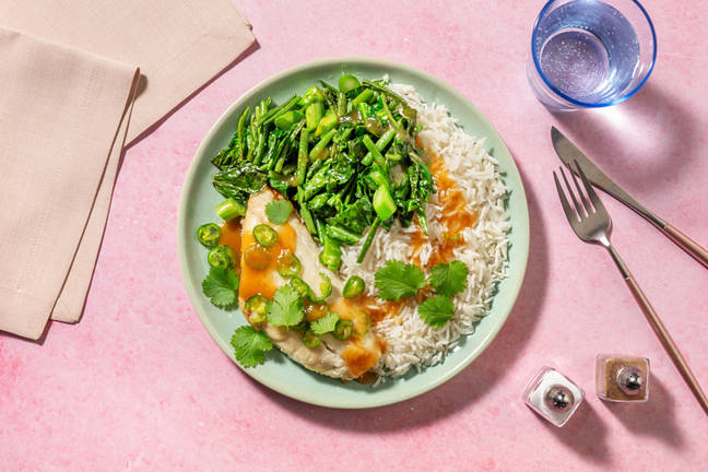 Cantonese-Style Steamed Barramundi