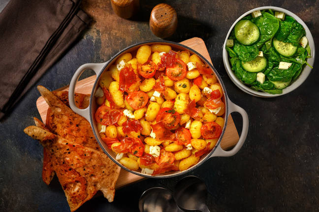 Crispy Prosciutto & Cherry Tomato Gnocchi