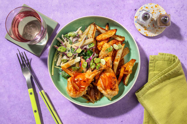 Kentucky-Style Fried Chicken & Fries