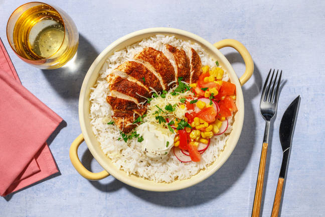 Tex-Mex Chicken Burrito Bowl