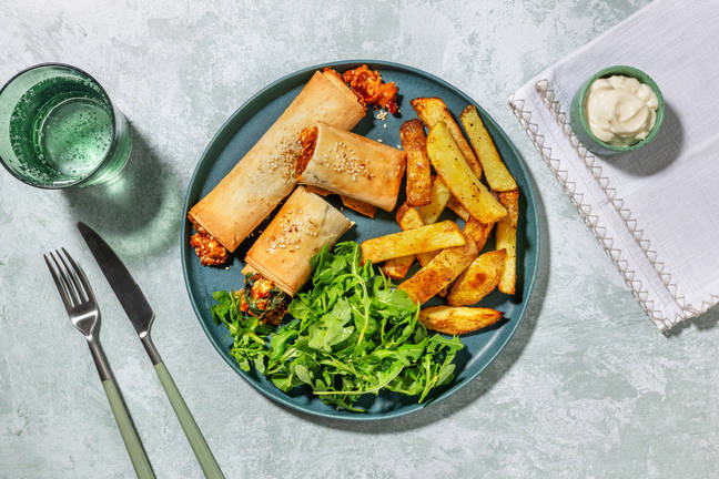 Spanakopita Inspired Sigara Böreği