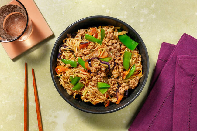 Super Quick Bulgogi Pork Noodles