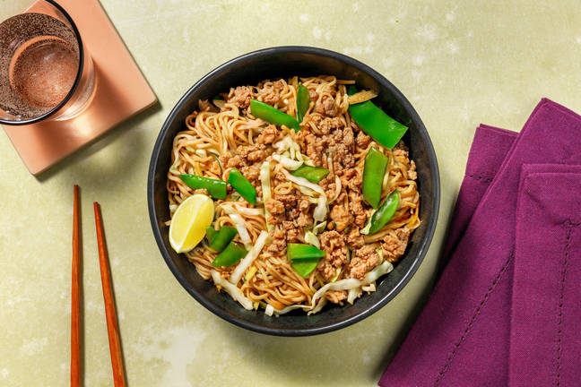 Super Quick Bulgogi Pork Noodles