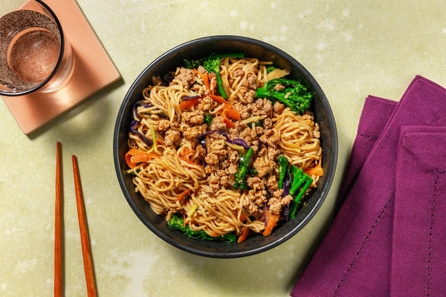 Super Quick Bulgogi Pork Noodles