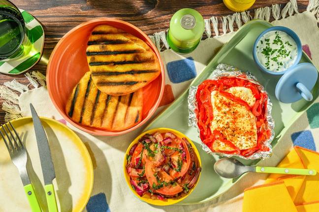 Grillen auf Griechisch: Feta-Schiffchen
