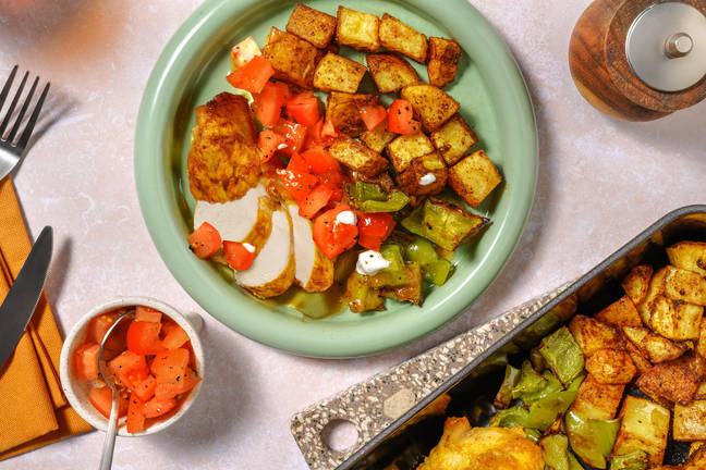 Fuss-Free Tandoori Inspired Chicken Traybake