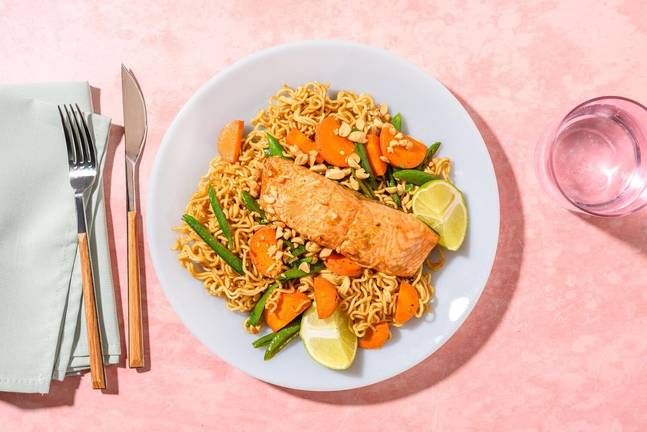 Soy and Lime Baked Salmon