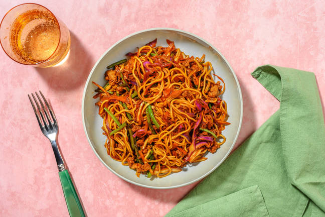Easy Peasy Gochujang Pork Noodles