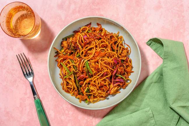 Easy Peasy Gochujang Pork Noodles