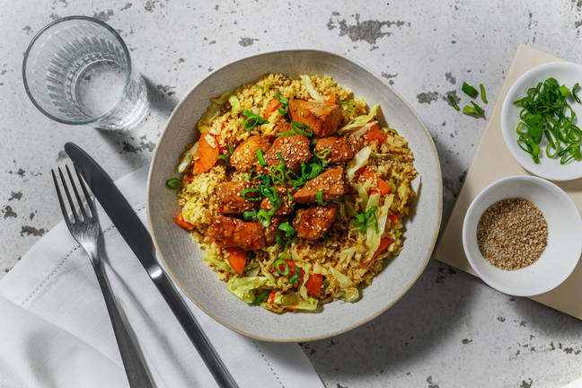 Varkenshaaspuntjes in pittige bulgogisaus