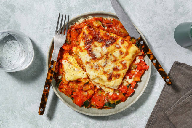 Lasagne primavera aux épices siciliennes