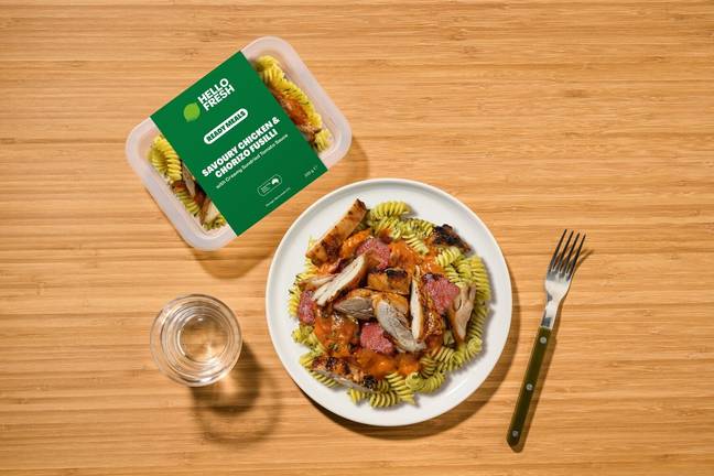 Savoury Chicken & Chorizo Fusilli 