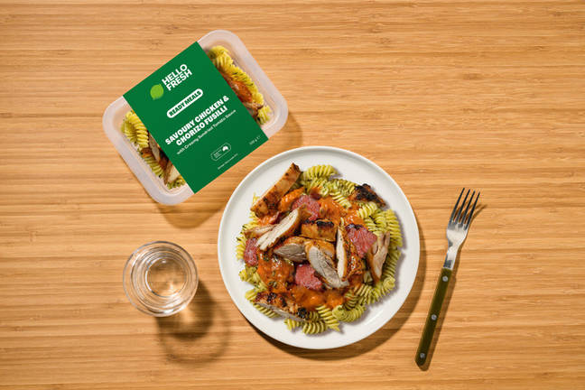 Savoury Chicken & Chorizo Fusilli 