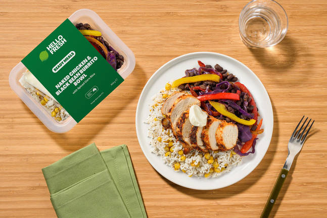 Naked Chicken & Black Bean Burrito Bowl