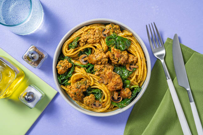 Speedy Sausage Linguine