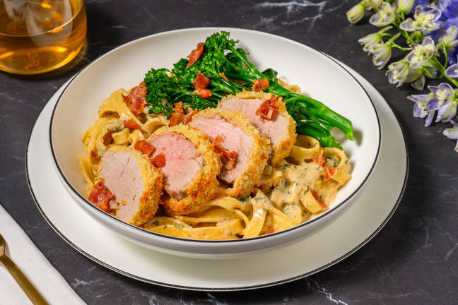 Sprøpanert svinekjøtt