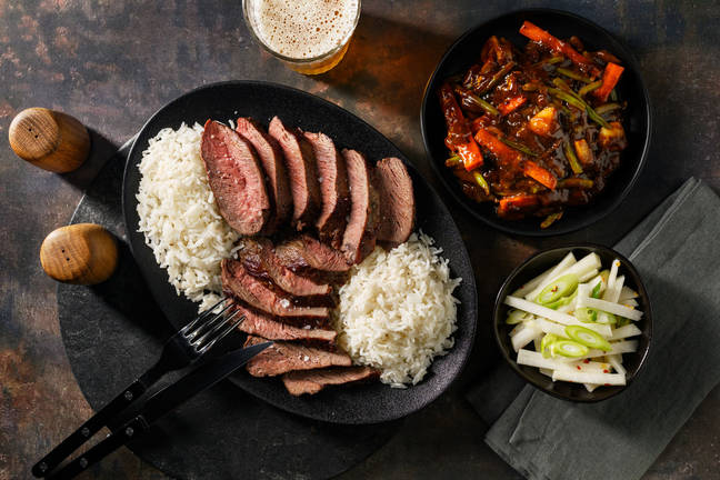 Koreansk-inspirert storfemørbrad i 'ganjang'-saus
