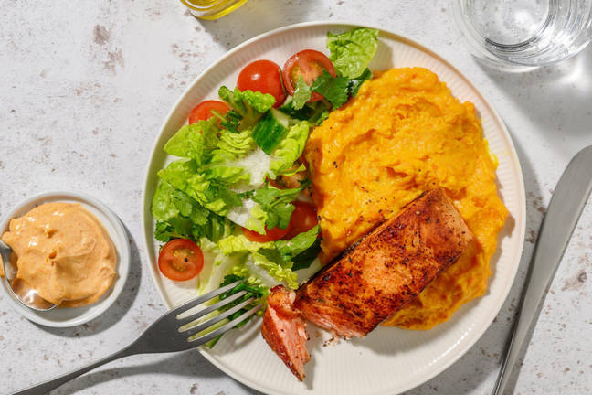 Pannstekt cajunkryddad öring