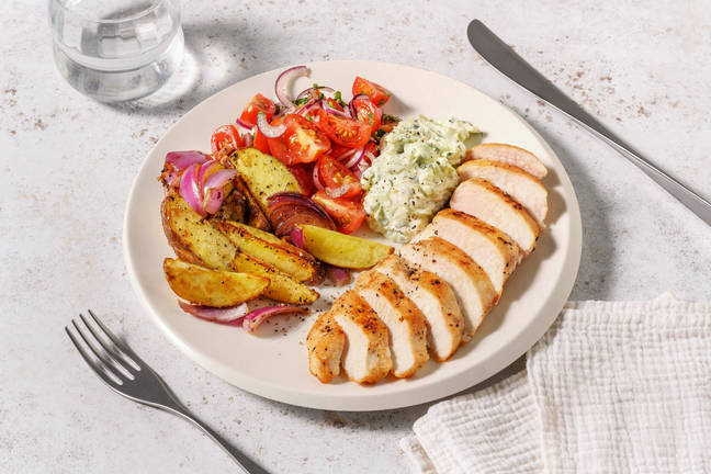 Grekiskinspirerad kyckling