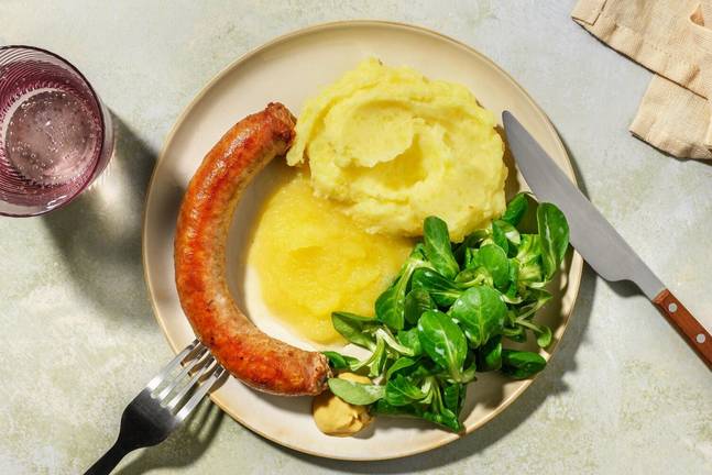 Himmel un Äd! Thüringer Rostbratwurst