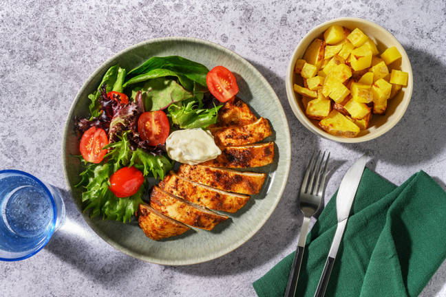 Peri Peri Chicken Breast Traybake