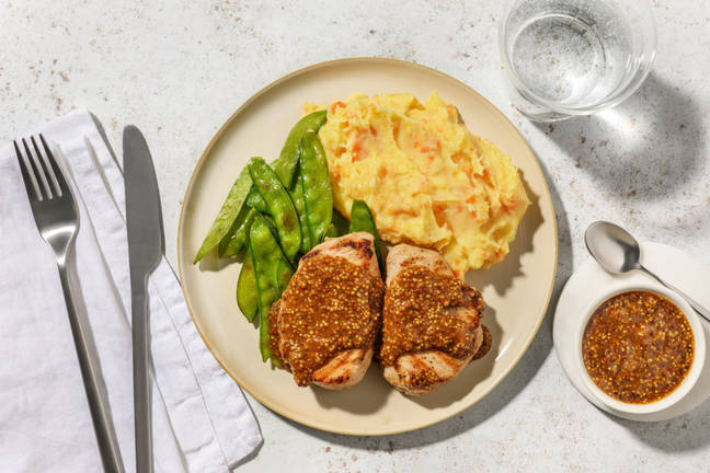 El completo: lomo de cerdo con salsa de su jugo