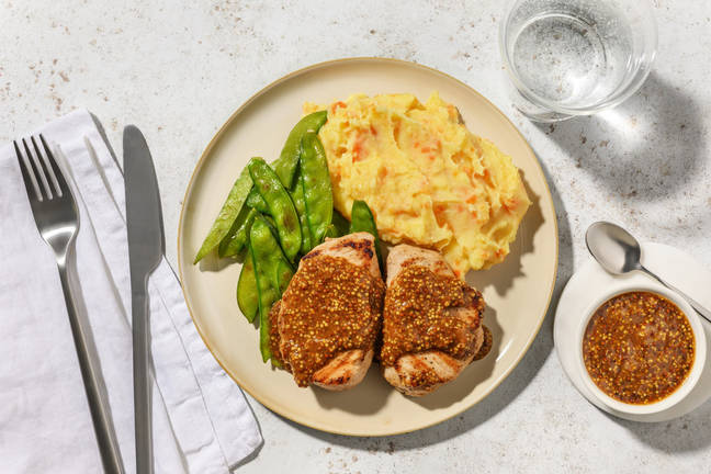 El completo: lomo de cerdo con salsa de su jugo