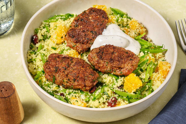 Grekiska koftasbiffar