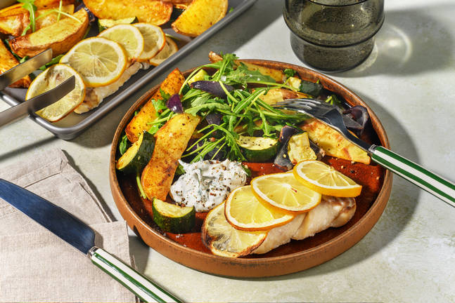 Ugnsstekt medelhavssej