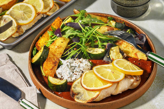 Ugnsstekt medelhavskolja