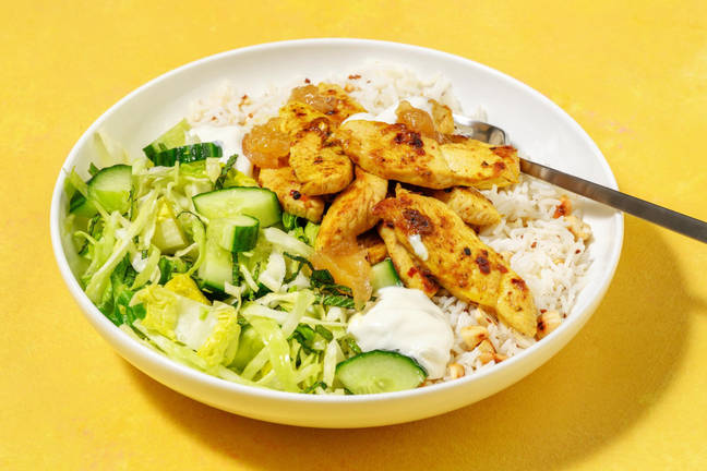 Lynhurtig indisk kylling