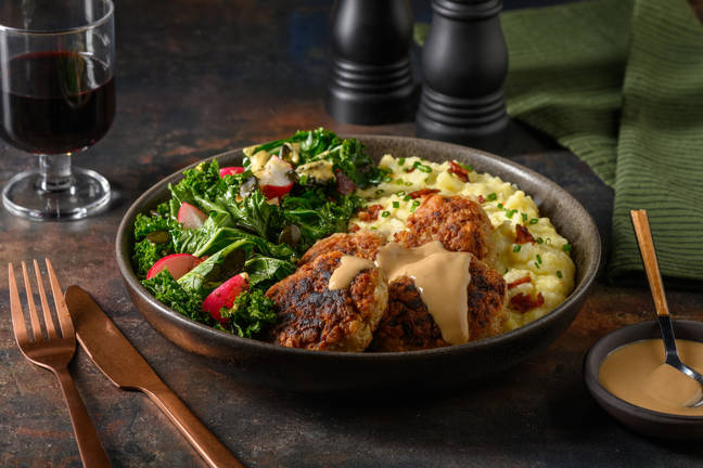 Klassiske frikadeller og brun sovs