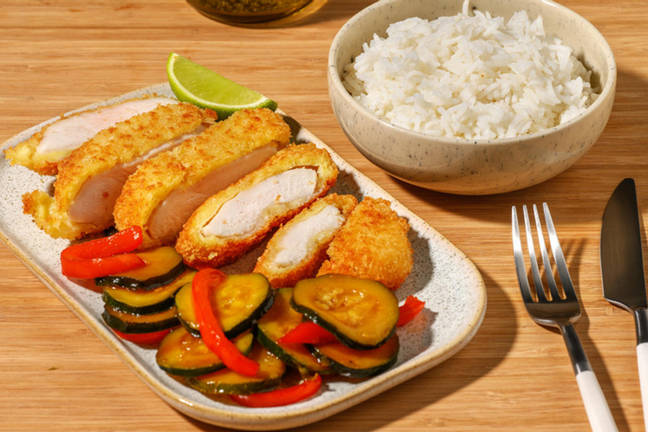 Pollo 'katsu' impanato alla giapponese 