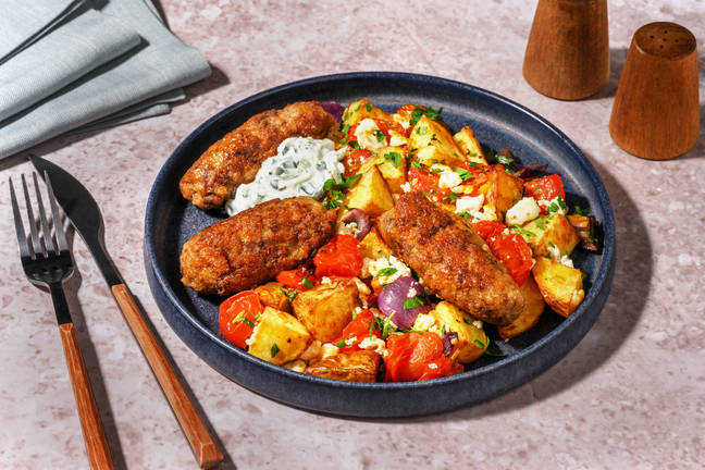 Grekiska blandfärskoftas