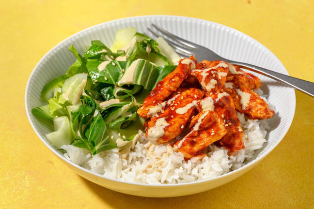 Snabblagad thailändsk röd currykyckling