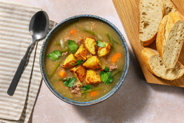Irsk oksekøds-'stew'