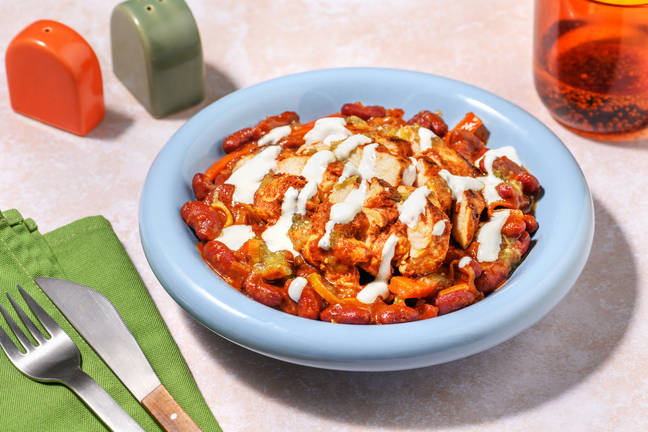 Chipotle-Bohneneintopf mit Hähnchenbrust