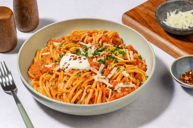 Creamy Bacon Linguine