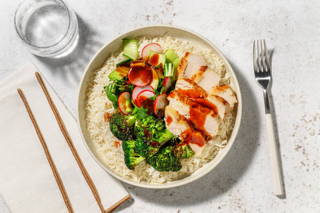 Sojaglaseret kylling